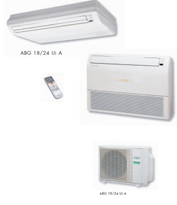 Imagen Split Techo Suelo inverter Bomba de Calor 
